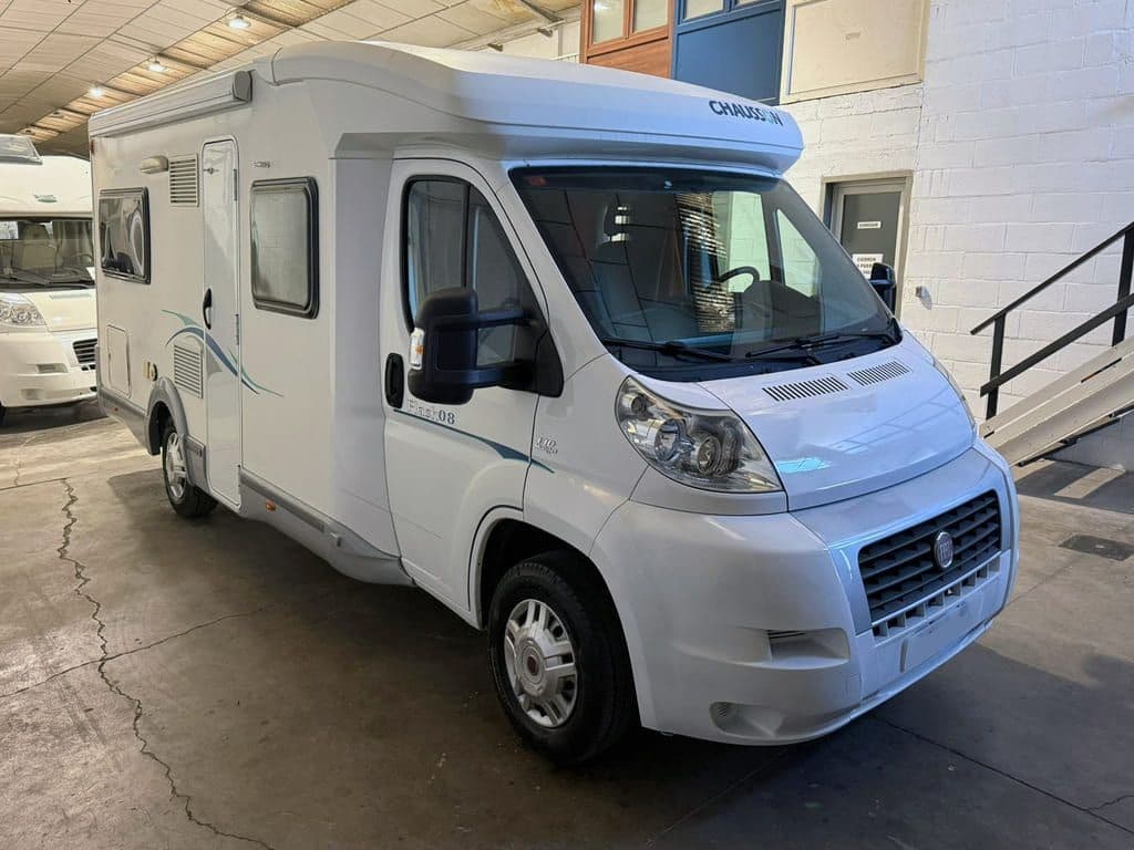 Fiat Chausson Flash 08 2.3D 130 2009 — Autocaravana de ocasión en Cerdanyola del Vall?s