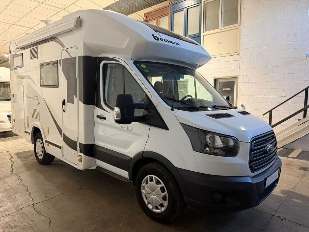 Ford Transit Benimar Tessoro 440 UP 2.0d 130 2019 — Autocaravana de ocasión en Cerdanyola del Vallés, Barcelona