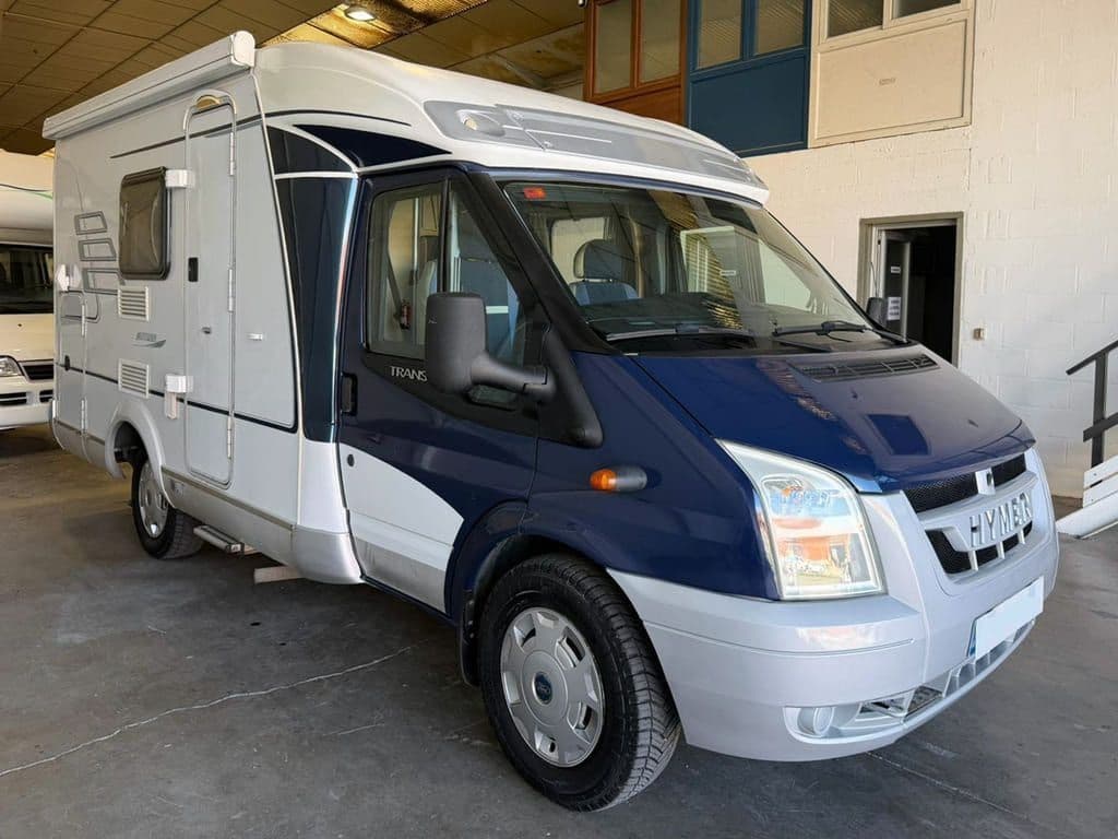 Ford Transit Hymer Van 2.2d 130 2007 — Autocaravana de ocasión en Cerdanyola del Vallés, Barcelona